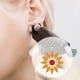 thumbnail image 5 of Pendientes Pintura Diamantes 12 Pares Doble Cara para Mujeres Y Niñas Artesanal, 5 of 8
