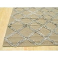thumbnail image 2 of Handwoven Wool & Viscose Camel Transitional Trellis Marakesh Trellis Rug, 2 of 3