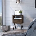 thumbnail image 2 of TUHOME Otom Nightstand - Color Brown - Material Engineered Wood, 2 of 10