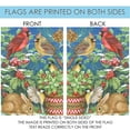 thumbnail image 4 of Toland Home Garden Winter Feast Winter Flag Double Sided 12x18 Inch, 4 of 5