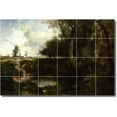 thumbnail image 1 of Ceramic Tile Mural-Thomas Moran Landscapes Painting 540. 36" w x 24" h using (24) 6 x 6 ceramic tiles, 1 of 3