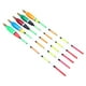 thumbnail image 2 of Flotador de pesca de madera de Balsa de varios colores, 5 uds., indicador de mordedura, equipo de pesca (3 + 2g), 2 of 9