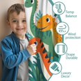 thumbnail image 3 of Blackout Kids Curtains,Cute Dinosaur Pattern Childrens Insulated Curtains Set Of 2,Bedroom Essentials,Toddler Room Decor 42x54in(106x137cm), 3 of 4