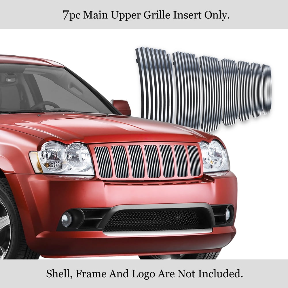 Front Grille Insert For 1999-2003 Jeep Grand Cherokee Black CH1200222 5FT35DX9