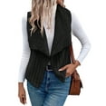 thumbnail image 2 of Gilet Sans Manches en Peluche Décontracté Automne et Hiver pour Femmes, 2 of 10