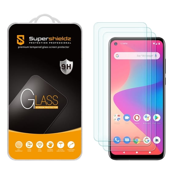 [3-Pack] Supershieldz for BLU G71 Tempered Glass Screen Protector, Anti-Scratch, Anti-Fingerprint, Bubble Free