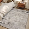 thumbnail image 4 of 3'x5' Rug for Living Room Bedroom, Gray Brown Washable Area Rugs Non-Slip Carpet Mats, Vintage Shabby Texture Making Old Indoor Low Pile Area Rug Runner for Kitchen, Mudroom, 4 of 8