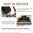 thumbnail image 4 of Brush Roll Replacement Kit for Bissell CleanView Swivel Rewind Pet Vacuum 3832 3836 3837 3839, 4 of 5