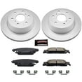 thumbnail image 2 of PowerStop Rear Geomet Coated Brake Rotor and Pad Kit Fits: CADILLAC CHEVROLET GMC Select Models CRK6562, 2 of 4