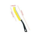 thumbnail image 3 of Rbaofujie Scrub Brush With Handle Gaps Cleaning Brush，Clean The Dead Corners Of Bathroom Kitchen Tiles, Multifunctional Window Slots, And Brushes Yellow, 3 of 4