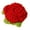 Red, variant on Crochet Flowers Handmade Flower Artifical Flower for Hat Decoration Beautiful Knitted Flowers Small Flowers