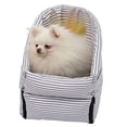 thumbnail image 3 of Asiento de coche para perros, asiento elevador para mascotas, asiento de coche de seguridad extraíble y lavable para mascotas, cama transportadora de Zulema Asiento de coche para cachorros, 3 of 8
