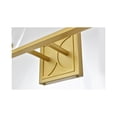 thumbnail image 4 of Living District Harris 2-Light Iron & Glass Bath Sconce in Brass/Clear, 4 of 6