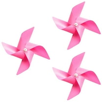 Set of 3 Animal Wind Spinner Reflective Pinwheels Pink Windmill Child