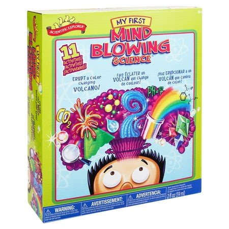 UPC: 0781968002212 | Scientific Explorer My First Mind Blowing Science Experiment Kit 11 Mind Blowing Science Activities and Experiments (Ages 6+)
