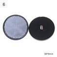 thumbnail image 2 of Flmtop 2Pcs Rectangle Round Car Motorcycle Bike Caravan Lorry Screw On Safety Reflector, 2 of 7