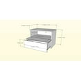 thumbnail image 3 of Table de nuit Paris de Nexera, blanc, 3 of 6