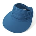 thumbnail image 5 of Riforla Women Men Summer Western Cowboy Hat Shapeable Straw Hat Hollowed Out Sun Hat Beach Hats for Women Sky Blue, 5 of 5
