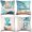 Beige, variant on Hello Summer Pillow Covers 18x18 Beach Theme Decorative Throw Pillow Covers for Home Patio Party Decor 18x18, Set of 4