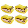 thumbnail image 1 of Correas de trinquete E-Track de 2 m x 5 m, 2000 kg de resistencia, paquete de 4, 1 of 7