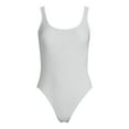 thumbnail image 6 of No Boundaries Juniors’ Lurex One Piece Tank Swimsuit with Scooped Back, Sizes S-XL, 6 of 6