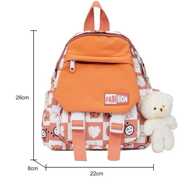 Mochila pequeña para mujer, bolso escolar multifuncional de doble uso para chicas adolescentes, Mini mochila Kawaii de viaje Fivean unisex