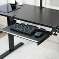 thumbnail image 3 of Small Keyboard Tray, Under Desk Pull Out with Extra Sturdy C Clamp Mount System, 20 Inches (26 Inches Including The Clamps) x 11 Inches Slide-Out Platform Computer Drawer for Typing, Black,, 3 of 10