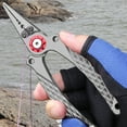 thumbnail image 4 of Clearance!XEOVHV Fishing Pliers, Aviation Aluminum Fishing Pliers Line Cutters, De-Hookers, Fishing Tool Sets, Weaving Scissors, Saltwater Resistant Fishing Gear, 4 of 8