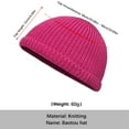 thumbnail image 3 of Harpily Women Men Girls Boys Teens Winter Warm Hat Autumn And Winter Hats Children's Dog Embroidery Rolled Edge Knitted Hats Warm Ear Woolen Hats Pullover Hats Beanie Hat,, 3 of 3