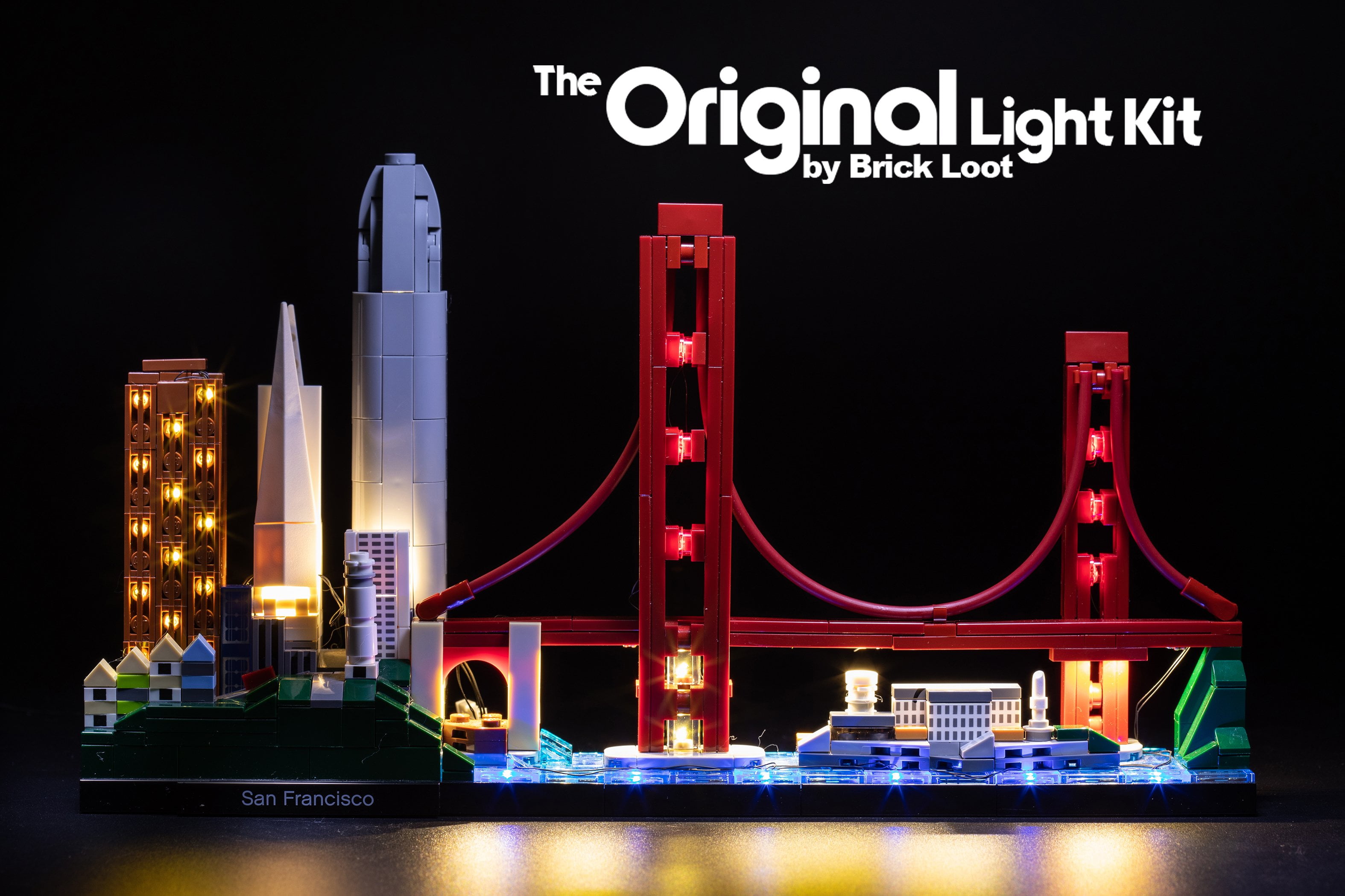 LED Lighting Kit for LEGO Architecture Collection San Francisco - LEGO SET - Walmart.com