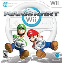 Nintendo Wii - Mario Kart Wii with Wii Wheel