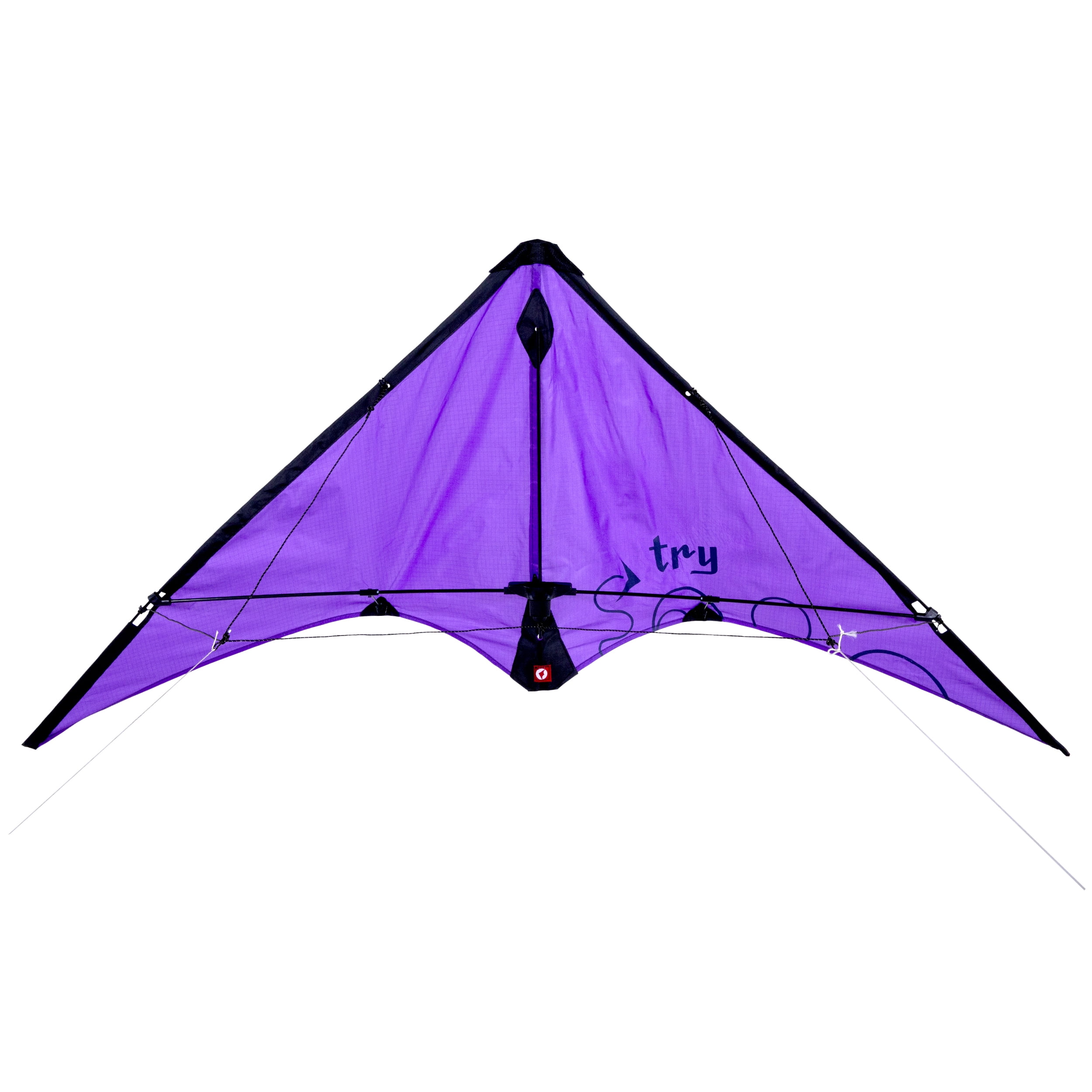 Eolo Toys Kites Ready 2 Fly Purple Pop Up Stunt Kite for Kids Age 8 and Up