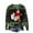 04 Multicolor, variant on Cat Christmas Sweater, Ugly Christmas Sweatshirts for Women Cute Funny Pattern Xmas Long Sleeve Crewneck Pullover Sweaters