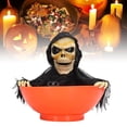 thumbnail image 4 of Plato De Fruta De Mano De Fantasma, Caja De Dulces De Ojos Brillantes De Juguetes De Calavera De Fantasma De Miedo Para Fiesta Mgaxyff Electric Candy Box Toy, 4 of 8