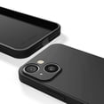 thumbnail image 2 of Red Ember Shockproof Case for iPhone, Ultra Slim Protective Liquid Silicone Matte Finish Phone Case - iPhone 14 - Black, 2 of 5