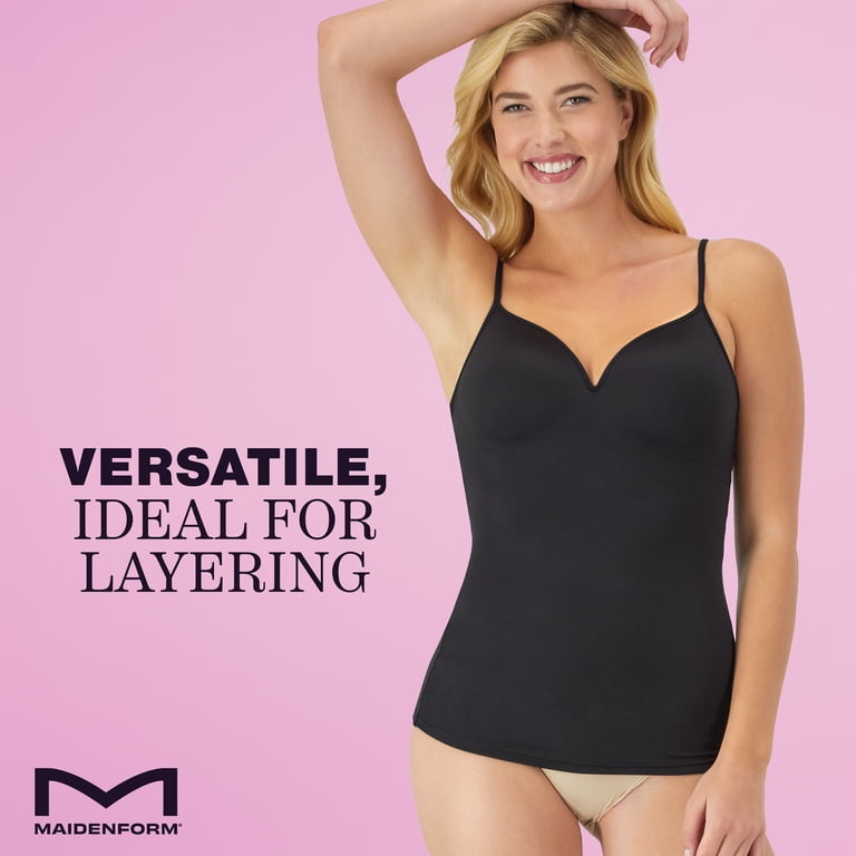 Maidenform Shaping Top with Firm Tummy Control and Moisture