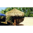 thumbnail image 4 of Backyard X-Scapes Mexican Palm Thatch Umbrella Cover, Natural, 9', 4 of 5