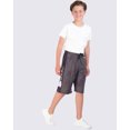 thumbnail image 5 of Real Essentials 5-Pack Boys' Dry-Fit Active Athletic Performance Basketball Shorts with Pockets, 5 of 6