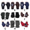 thumbnail image 5 of ROZYARD Stretch Convertible Mittens Women Men Thick Warm Fleece Lined Flip Top Gloves, 5 of 19