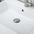 thumbnail image 4 of Bathroom Sink Drain with Overflow, Vessel Sink Lavatory Vanity Pop Up Drain Stopper, 304 Stainless Steel, 4 of 6