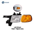 thumbnail image 2 of Headlight & Signal Light Fit Dodge Ram Van 1998 1999 2000 2001 2002 2003 Driver Left, 2 of 3