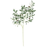 95cm Flower Bouquet Olive Branch 1pcs Simulation Green Decoration Wedding 37ft Tall Plastic Plant Leaf