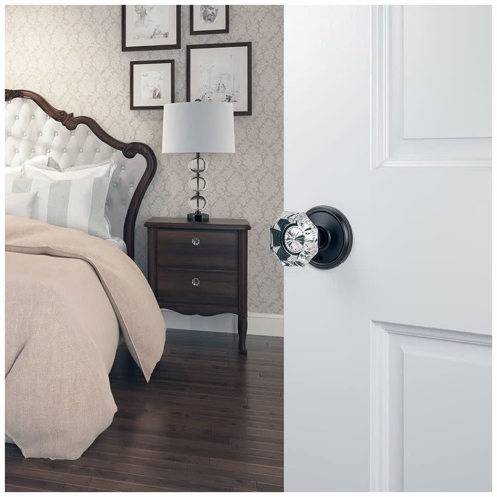 Schlage FC21ALX716ALD Custom Alexandria Passage & Privacy Door Knob Set - Bronze