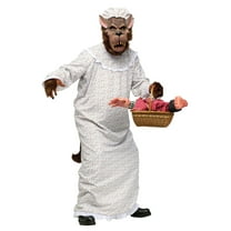 Fun World Men's Big Bad Granny Wolf Costume - Plus Size