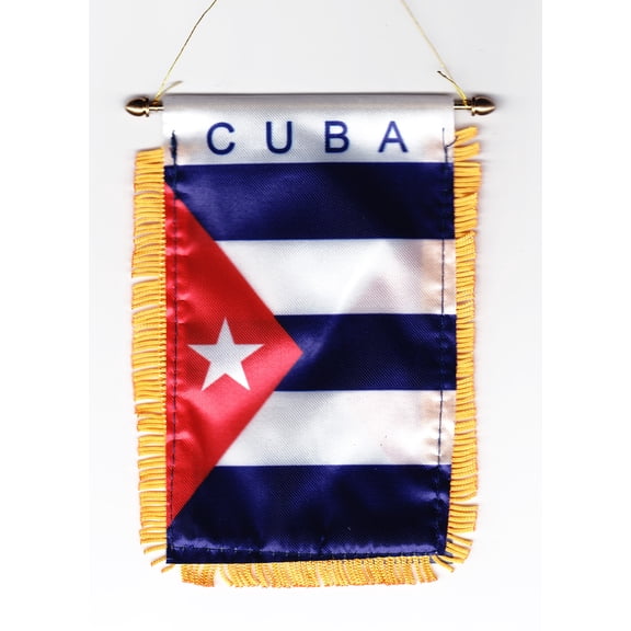 Cuba Window Hanging Flag