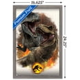 thumbnail image 3 of Jurassic World: Dominion - Giga Vs T. Rex Wall Poster, 14.725" x 22.375" Framed, 3 of 6