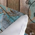 thumbnail image 4 of Brythos Shower Curtains,Farmhouse Flowers Shower Curtains for Bathroom,Fabric Shower Curtain,Style11,72"X78", 4 of 6