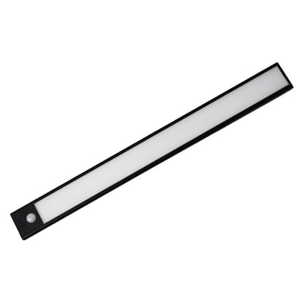 

Motion Sensor Cabinet Light Under Counter Closet Lighting Wireless USB Rechargeable Kitchen Night Lights 30CM Battery Powered Light Light For Wardrobe(White Light)