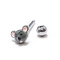 thumbnail image 3 of Design de Souris sur Mesure, Barre de Perçage 14ga avec Langue, 3 of 6