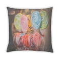 thumbnail image 2 of Ahgly Company Foods Lolipop Coussin d'Intérieur, 18 Pouces par 18 Pouces, 2 of 6